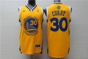 Maillot De Basket Golden State Warriors Stephen Curry 30 Tissus Sportif Fans Edition Jaune